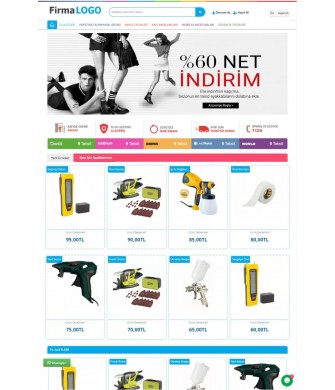 Opencart 3x Hırdavat Full Paket